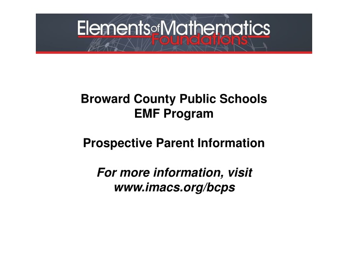 broward county public schools emf program