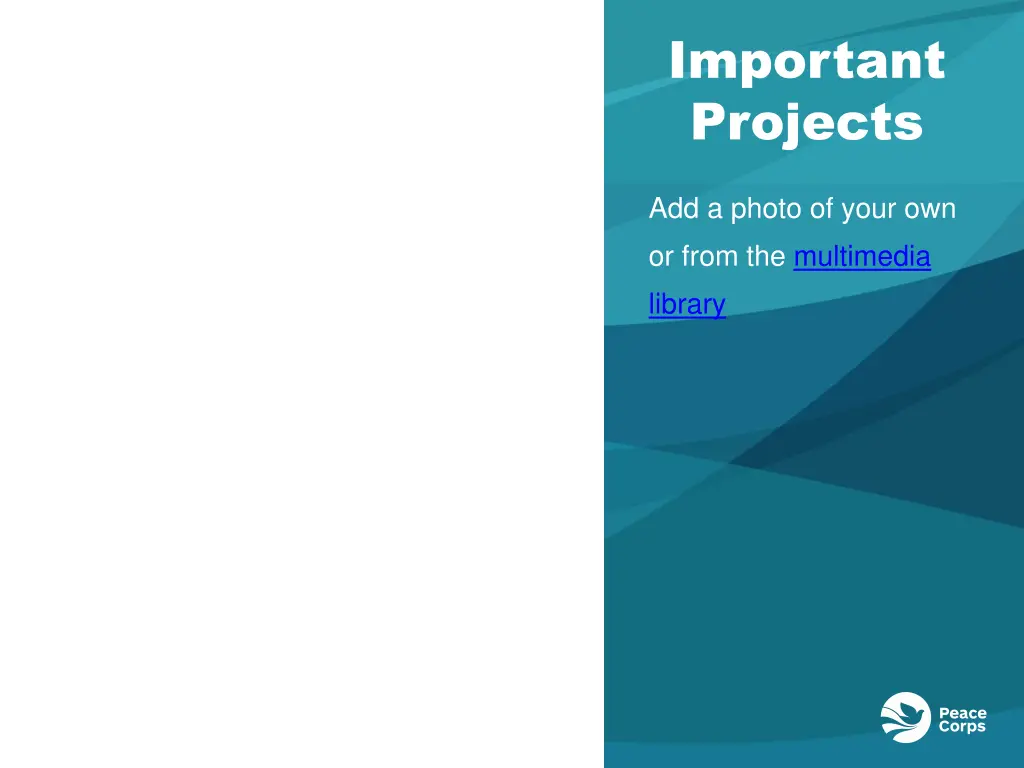 important projects