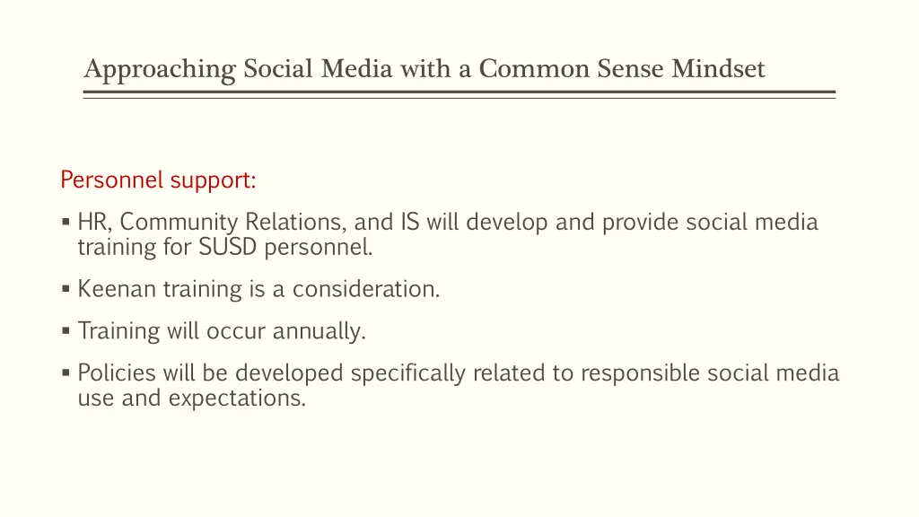 approaching social media with a common sense 5