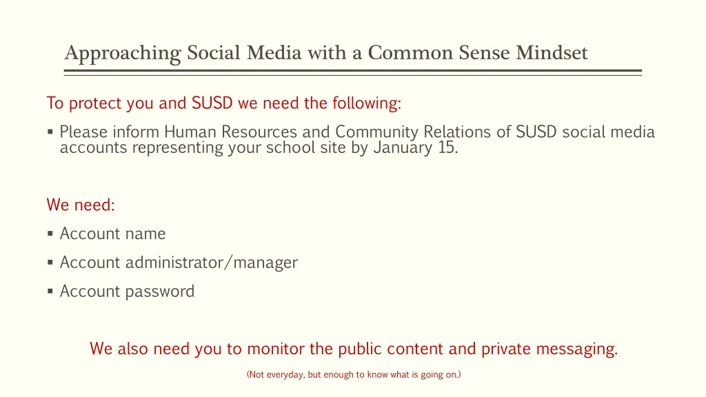 approaching social media with a common sense 6