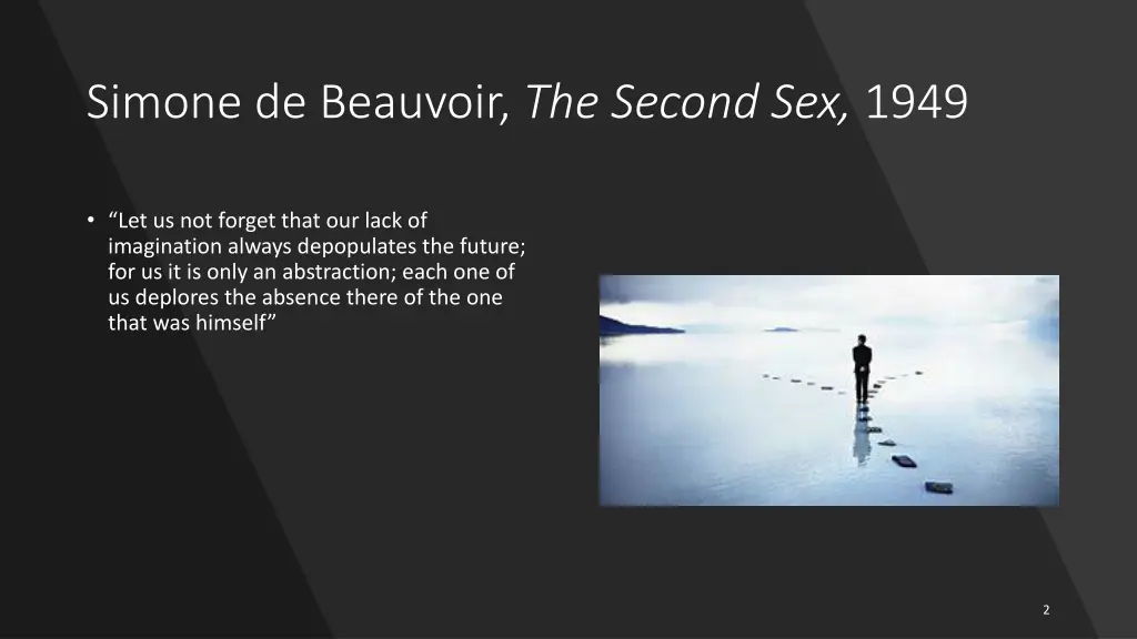 simone de beauvoir the second sex 1949