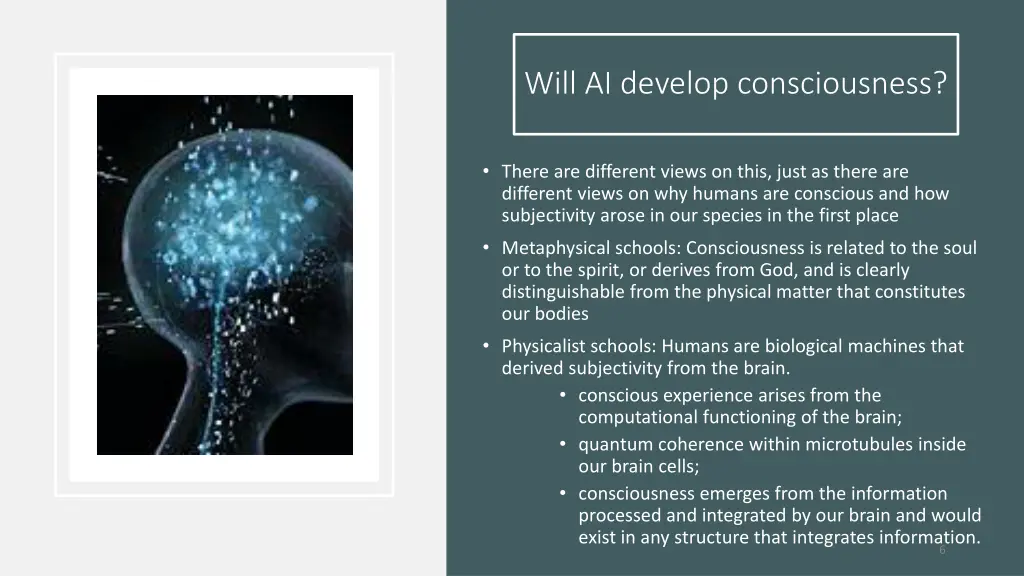 will ai develop consciousness