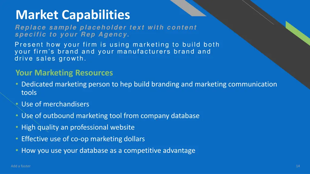market capabilities