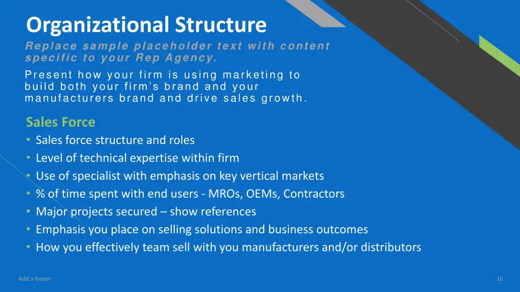 organizational structure