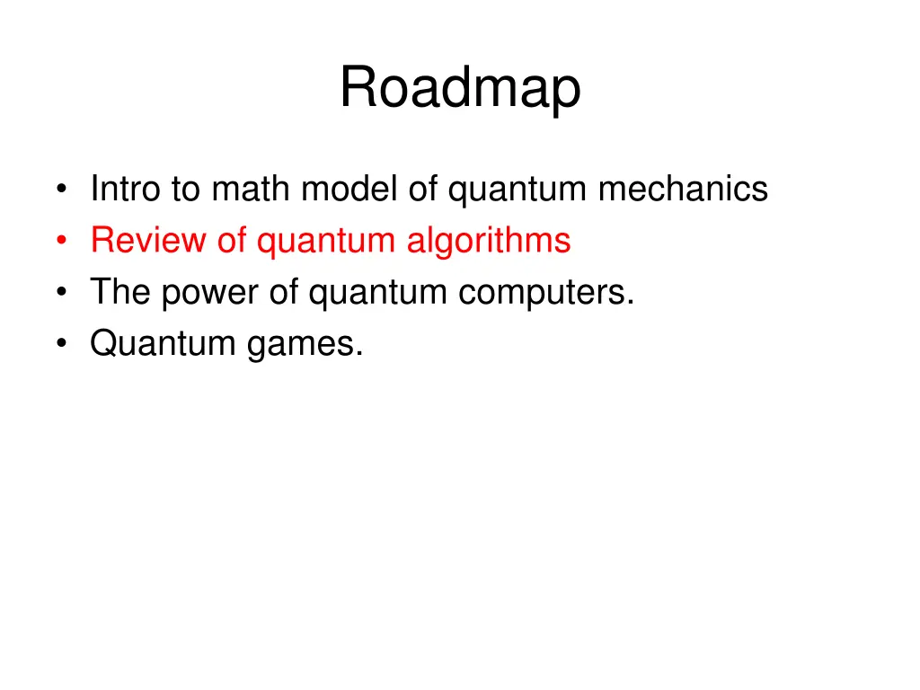 roadmap 1