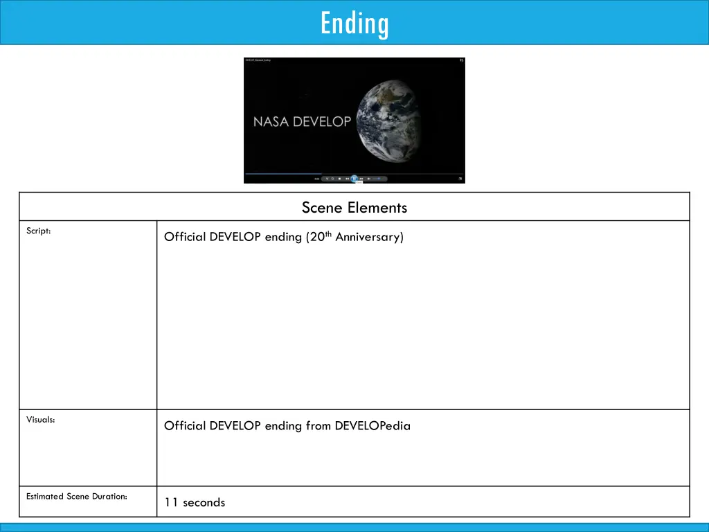 ending
