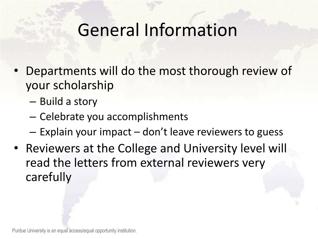 general information