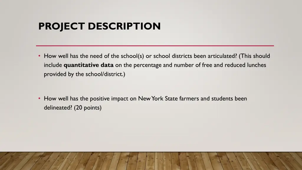 project description