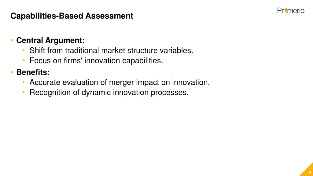 capabilities based assessment