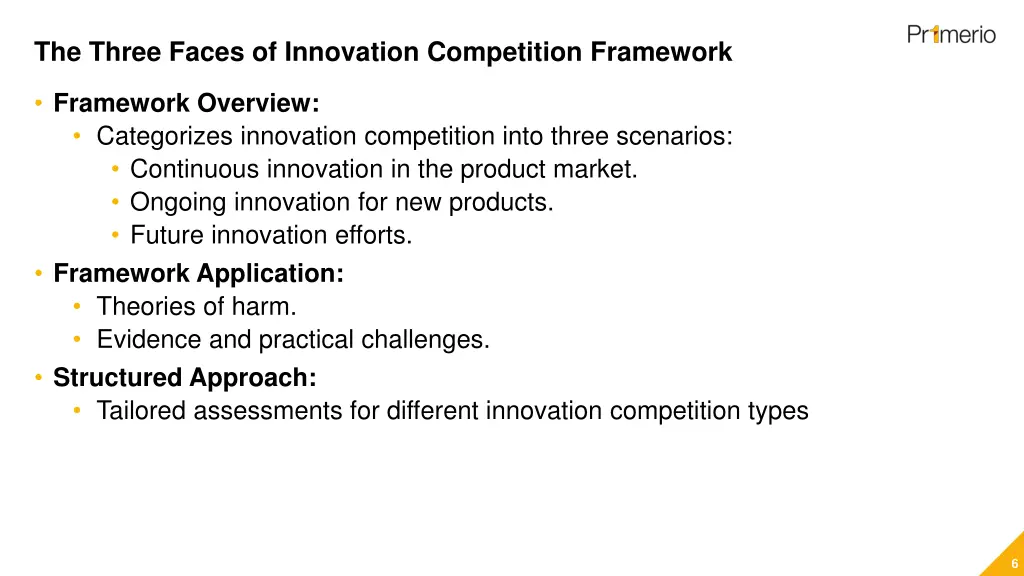 the three faces of innovation competition