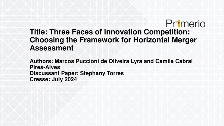 title three faces of innovation competition