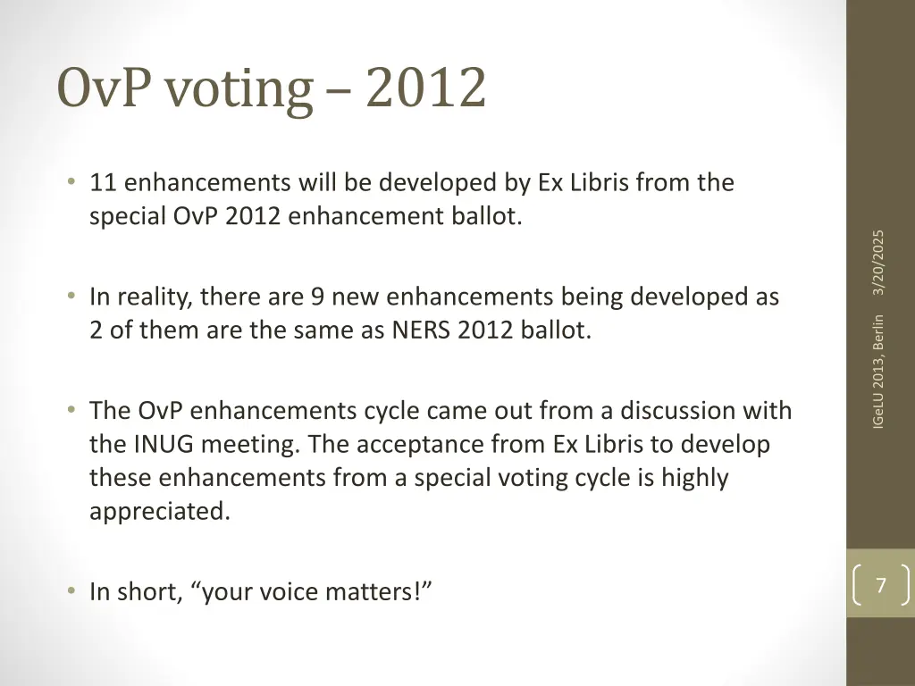 ovp voting 2012