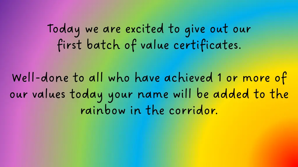 today we are excited to give out our first batch