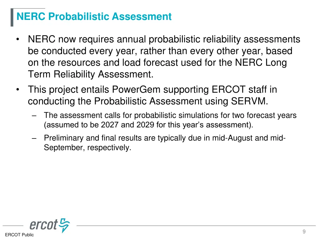nerc probabilistic assessment