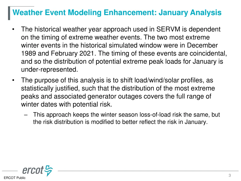 weather event modeling enhancement january