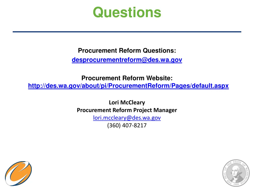 questions