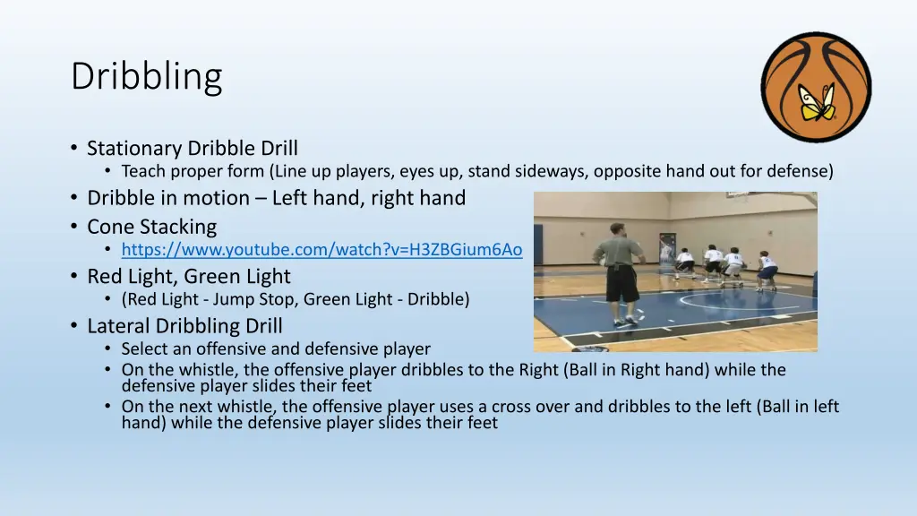 dribbling