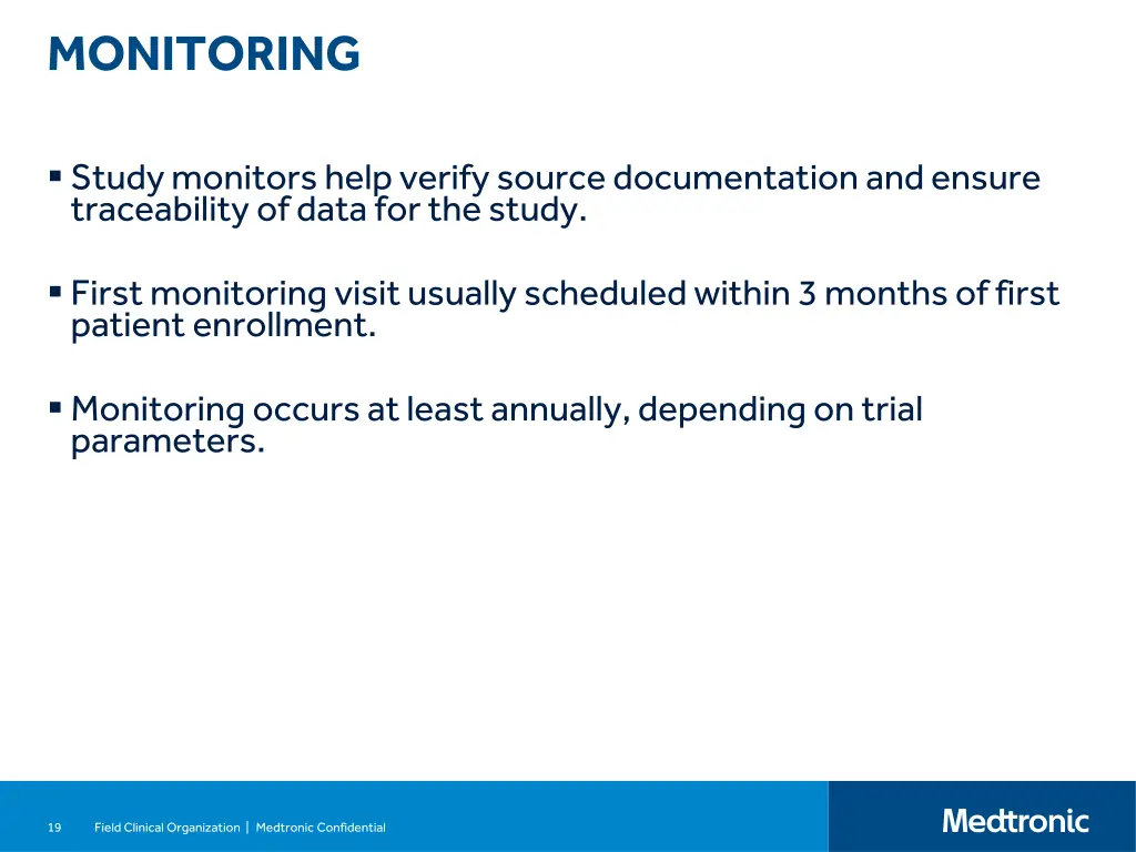 monitoring