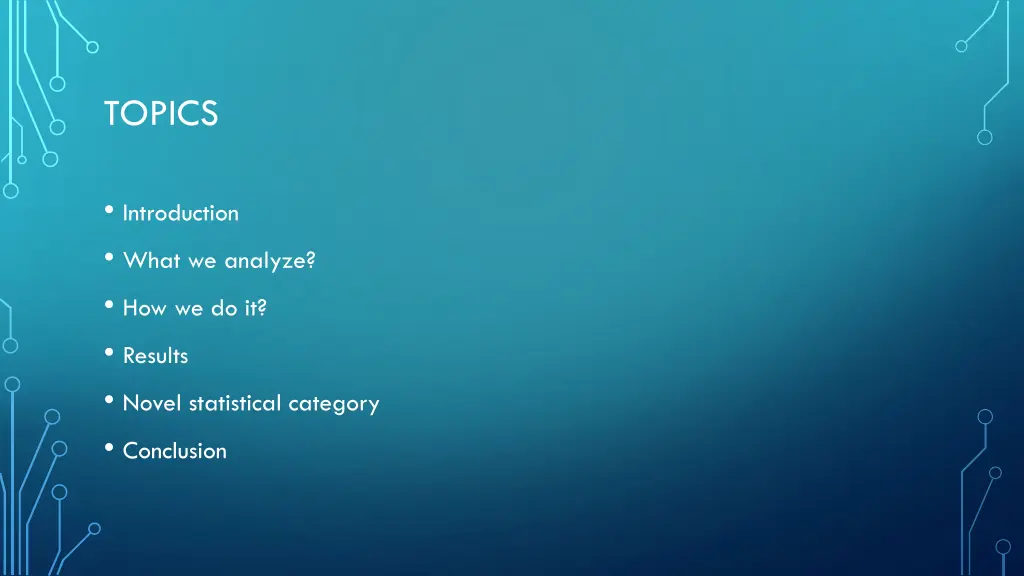 topics