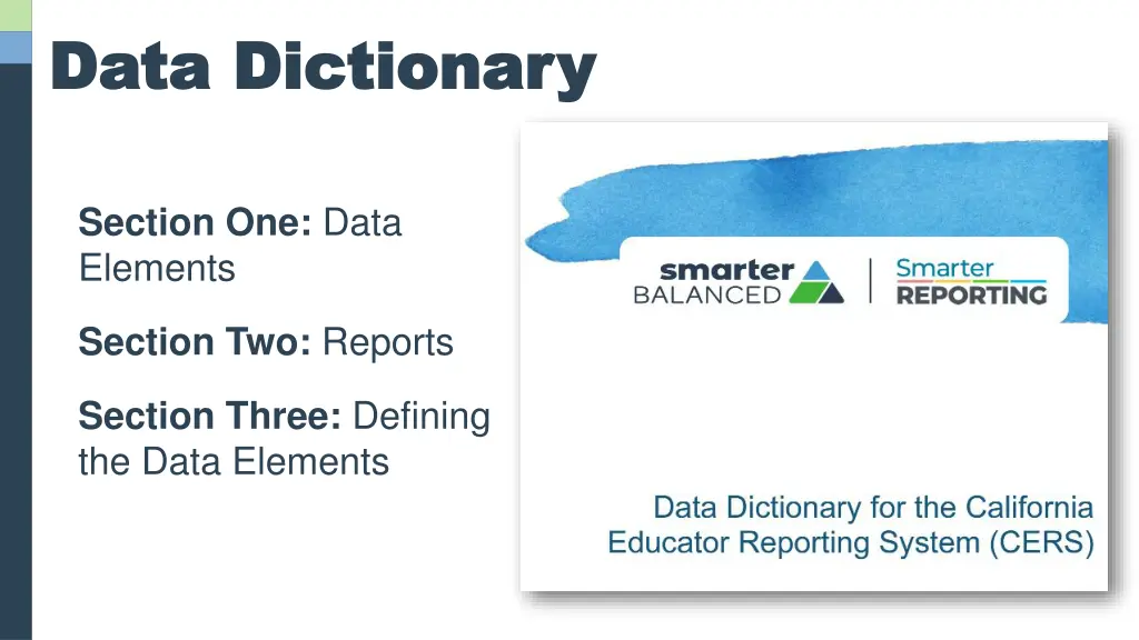 data dictionary data dictionary