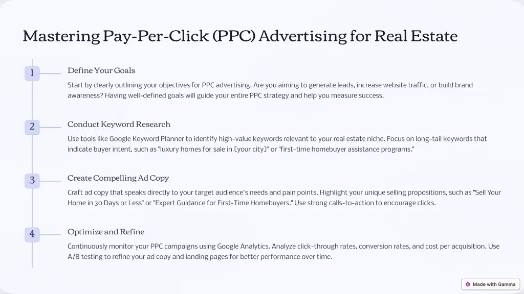 mastering pay per click ppc advertising for real