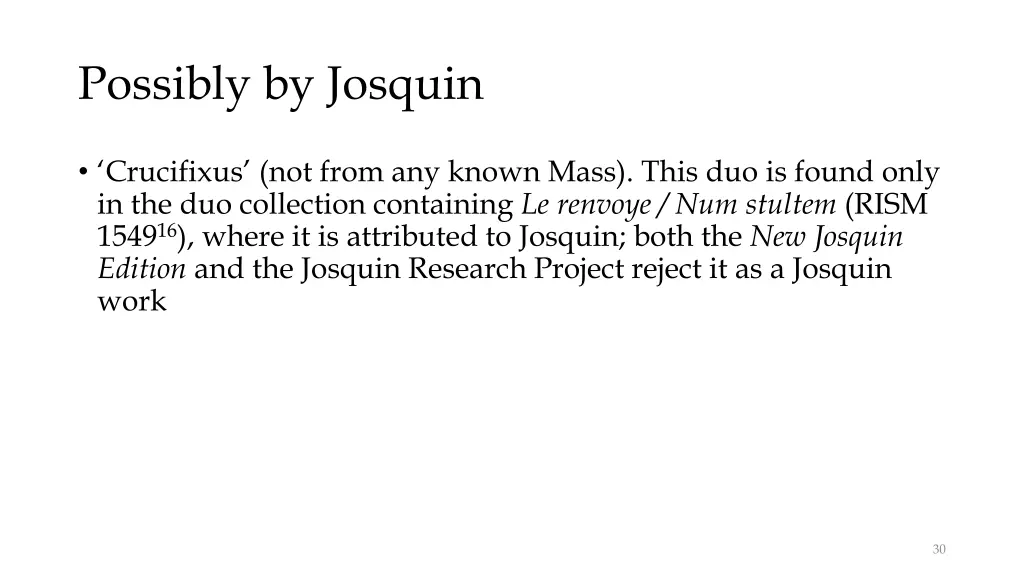 possibly by josquin