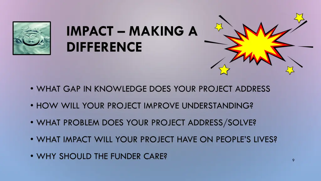 impact making a difference