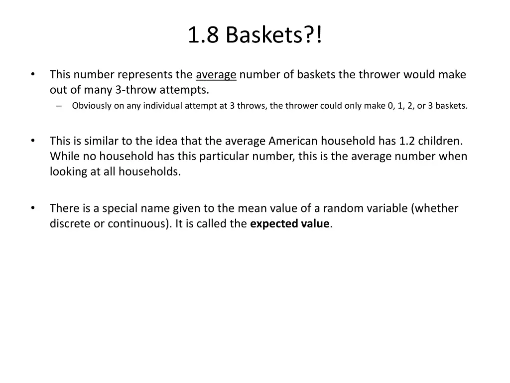 1 8 baskets