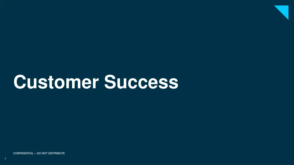 customer success