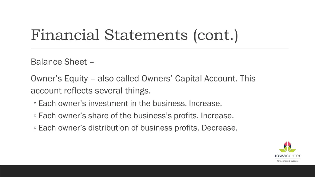 financial statements cont 7