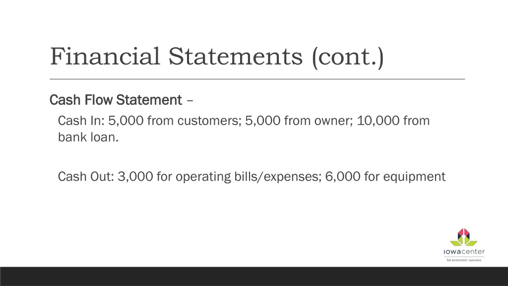 financial statements cont 9