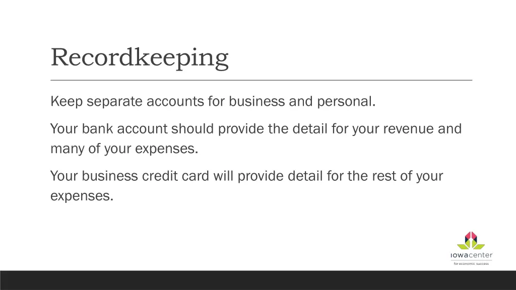 recordkeeping