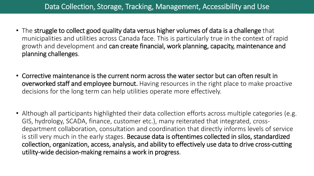 data collection storage tracking management 1