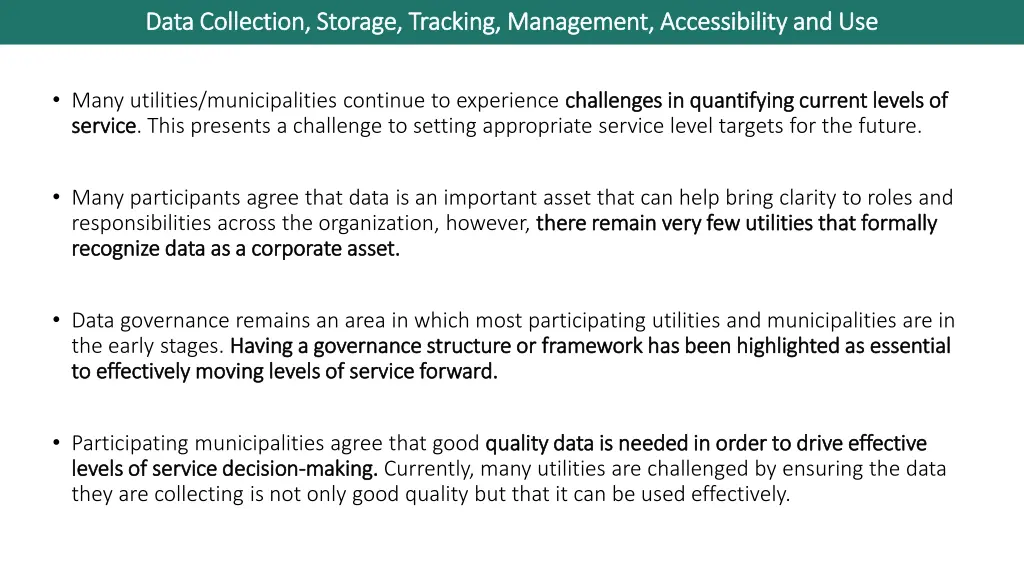 data collection storage tracking management