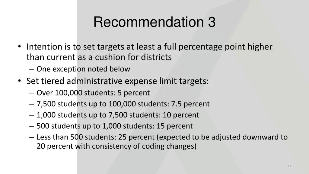 recommendation 3