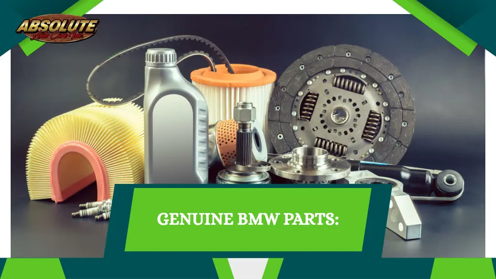 genuine bmw parts
