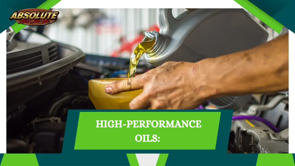 high performance oils