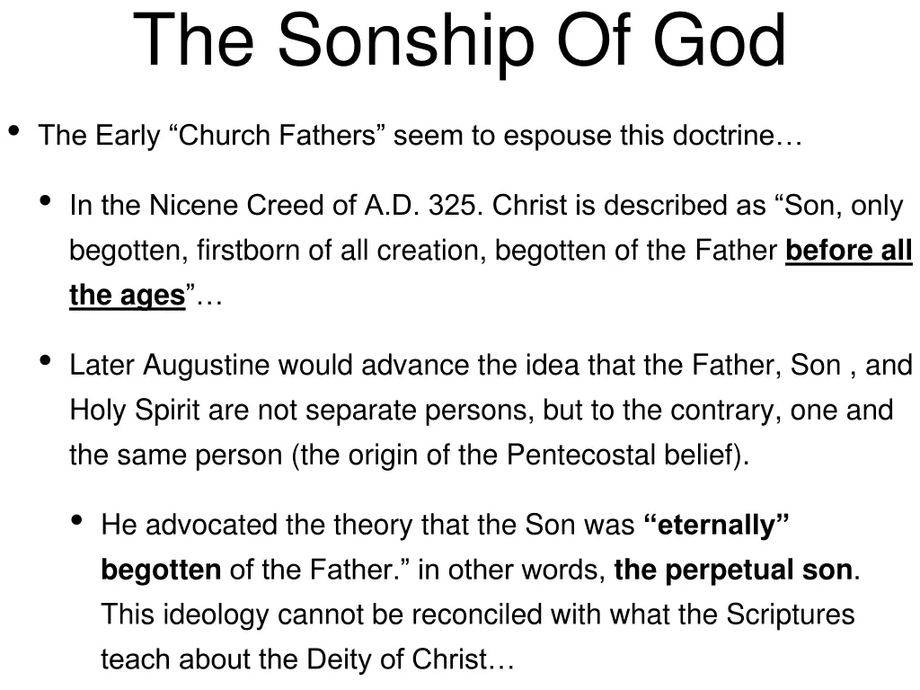 the sonship of god 3