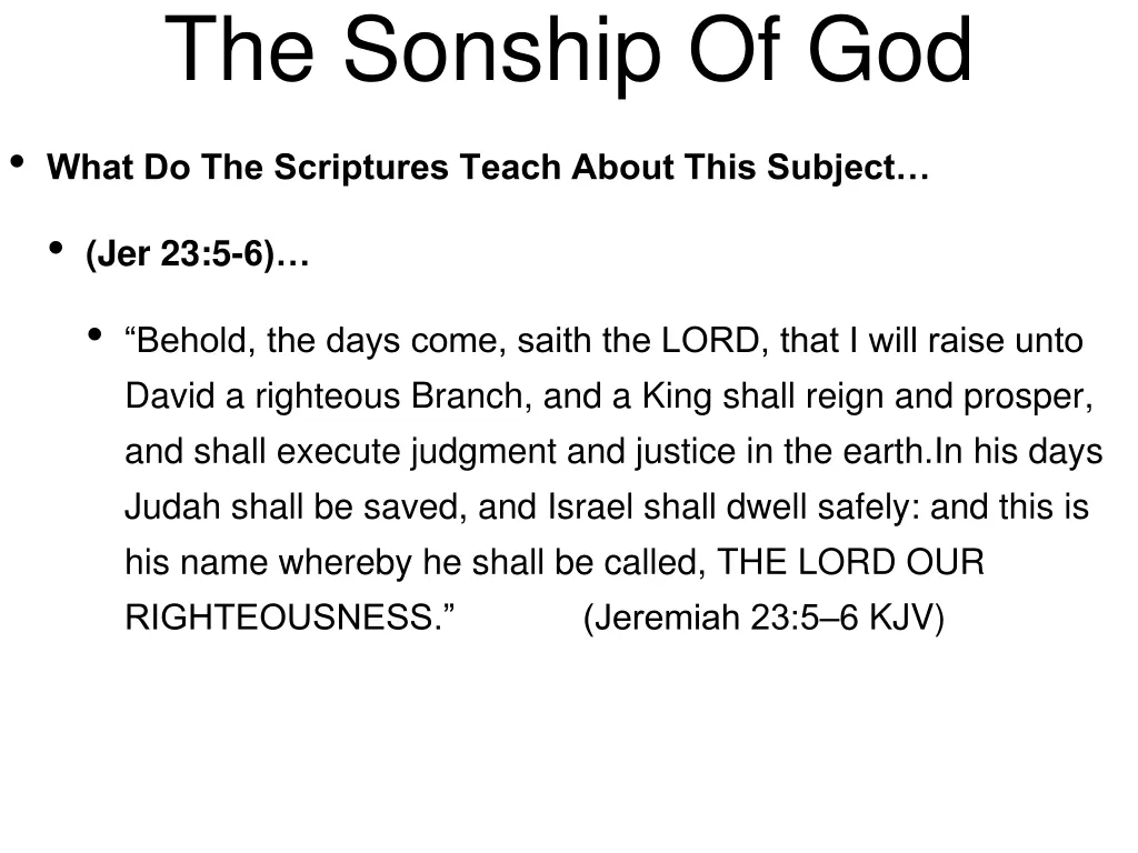 the sonship of god 5