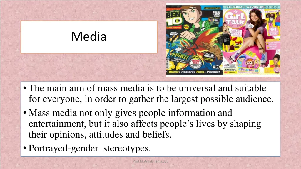 media