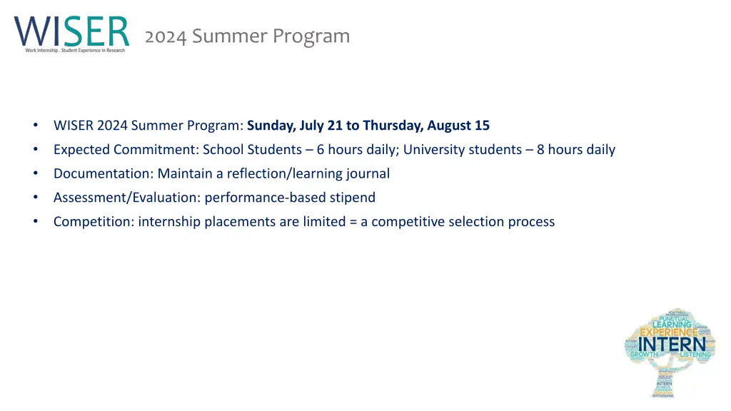 2024 summer program 2