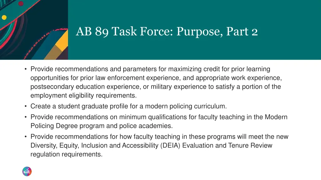 ab 89 task force purpose part 2