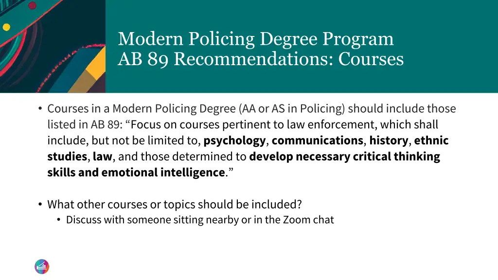 modern policing degree program 1