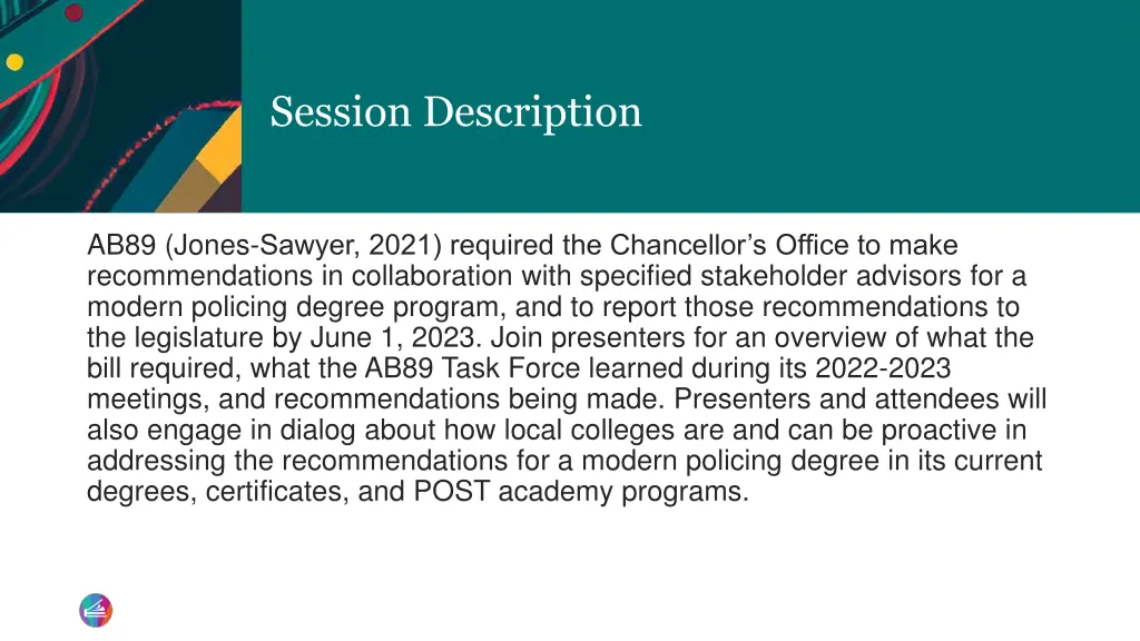 session description