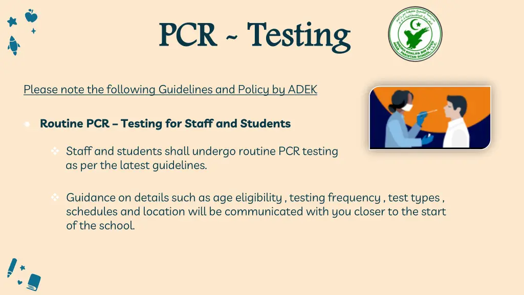 pcr pcr testing testing