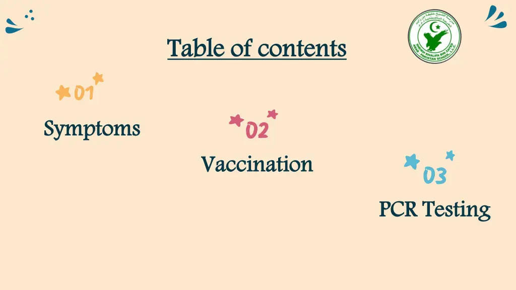 table of contents table of contents