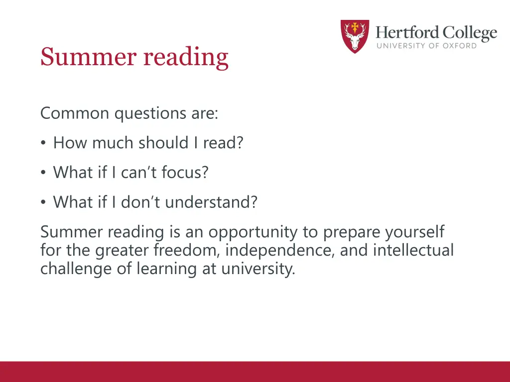 summer reading