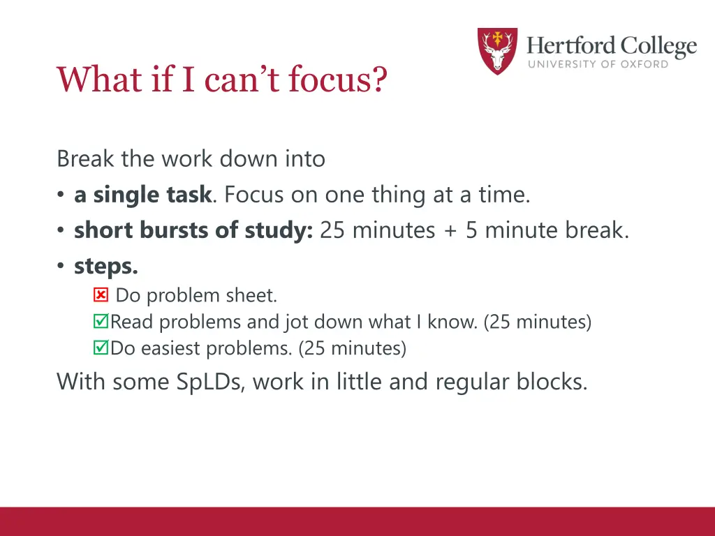 what if i can t focus