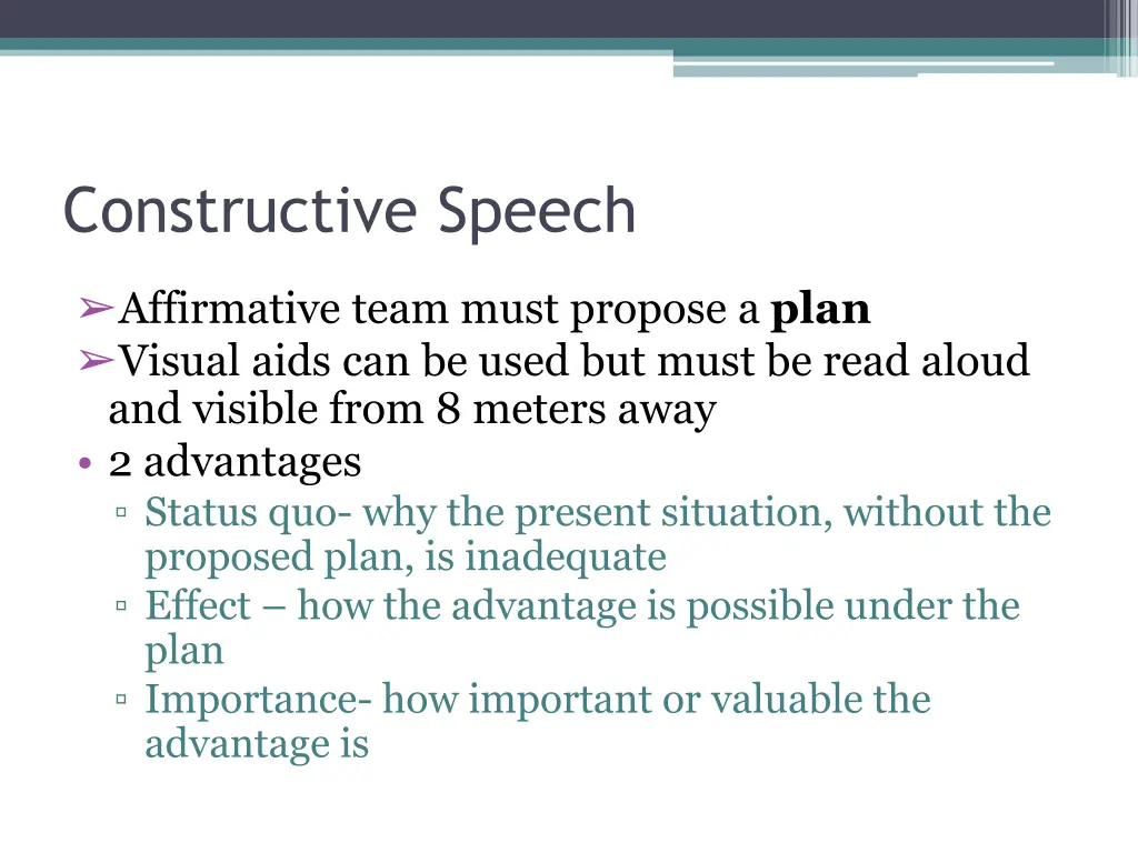constructive speech 1