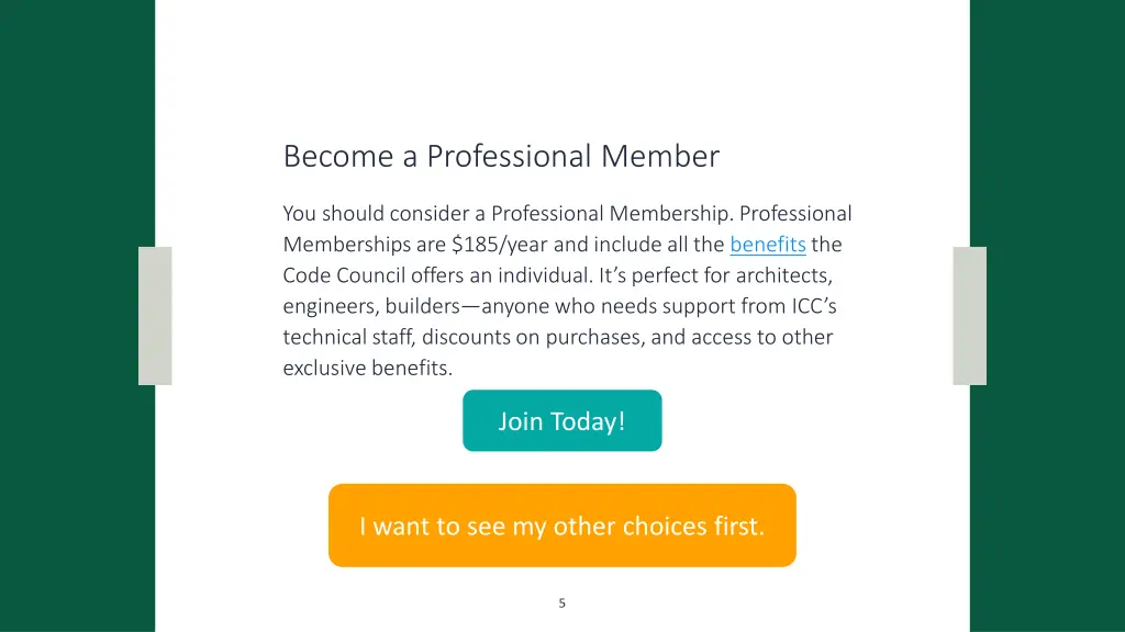 become a professional member